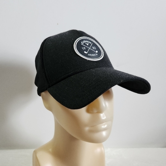 GALLAWAY Carlsbad CA 1982 Black Golf Baseball Hat Cap - Picture 2 of 13